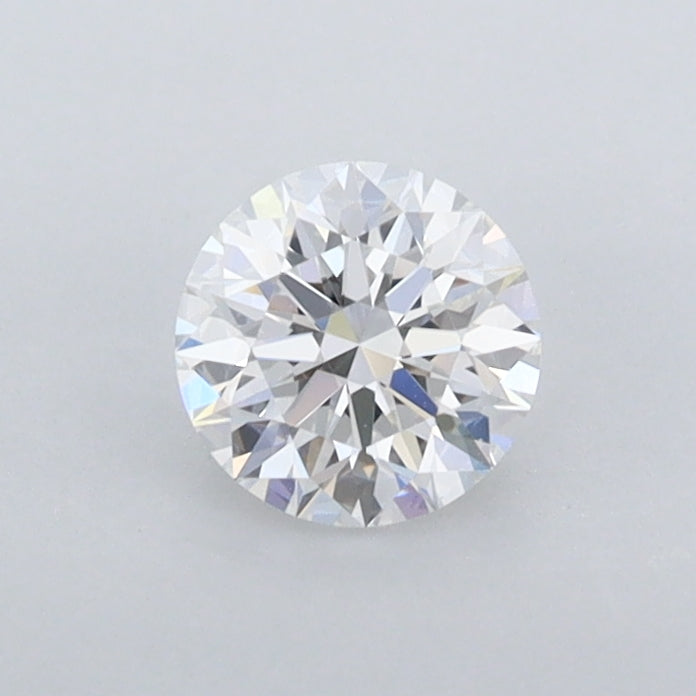 0.52 Carat Round Shaped, Excellent Cut, D Color, IF Clarity, IGI Certified Lab Grown Diamond