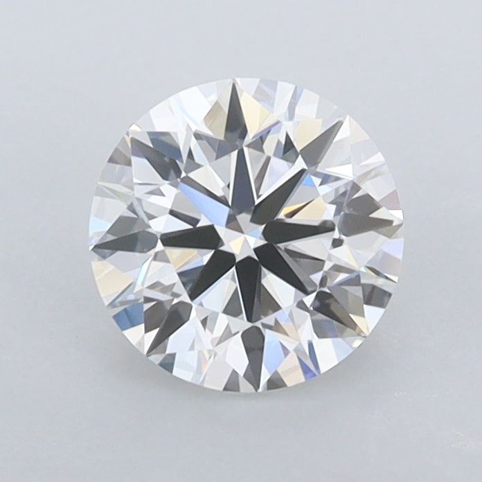 0.95 Carat Round Shaped, Ideal Cut, D Color, FL Clarity, IGI Certified Lab Grown Diamond