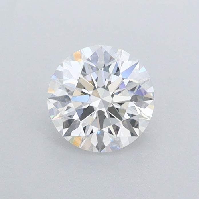 0.49 Carat Round Shaped, Ideal Cut, D Color, FL Clarity, IGI Certified Lab Grown Diamond
