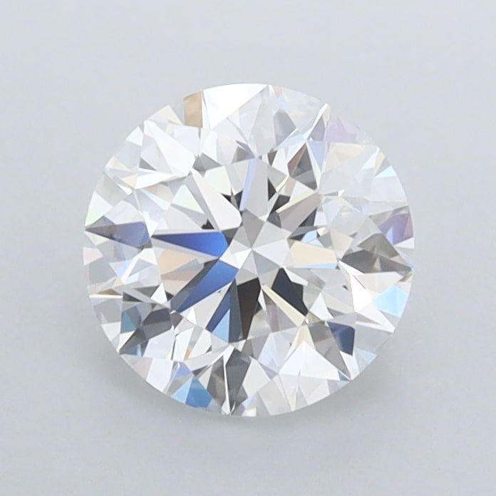 0.97 Carat Round Shaped, Ideal Cut, D Color, FL Clarity, IGI Certified Lab Grown Diamond