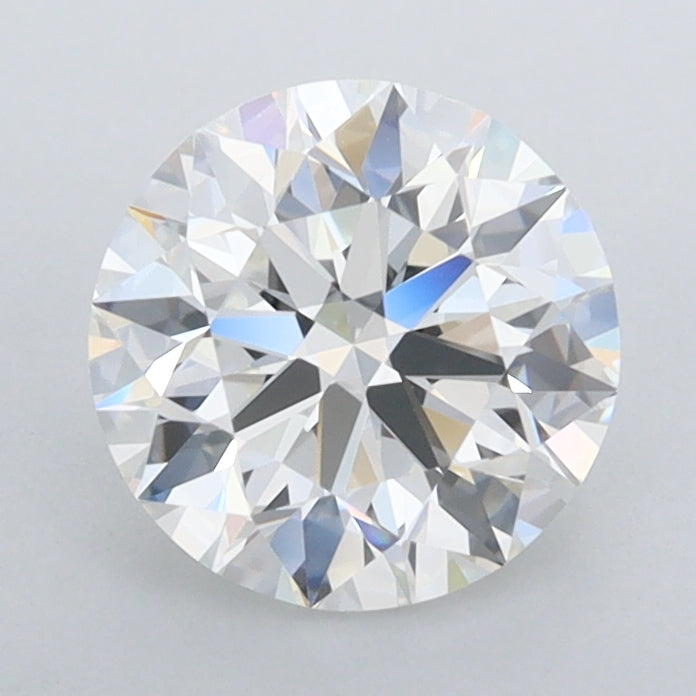 1.42 Carat Round Shaped, Ideal Cut, E Color, FL Clarity, IGI Certified Lab Grown Diamond