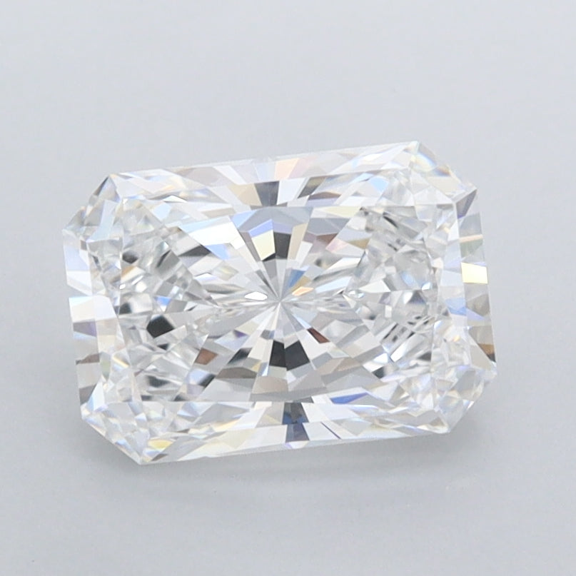1.36 Carat Radiant Shaped, Ideal Cut, E Color, FL Clarity, IGI Certified Lab Grown Diamond