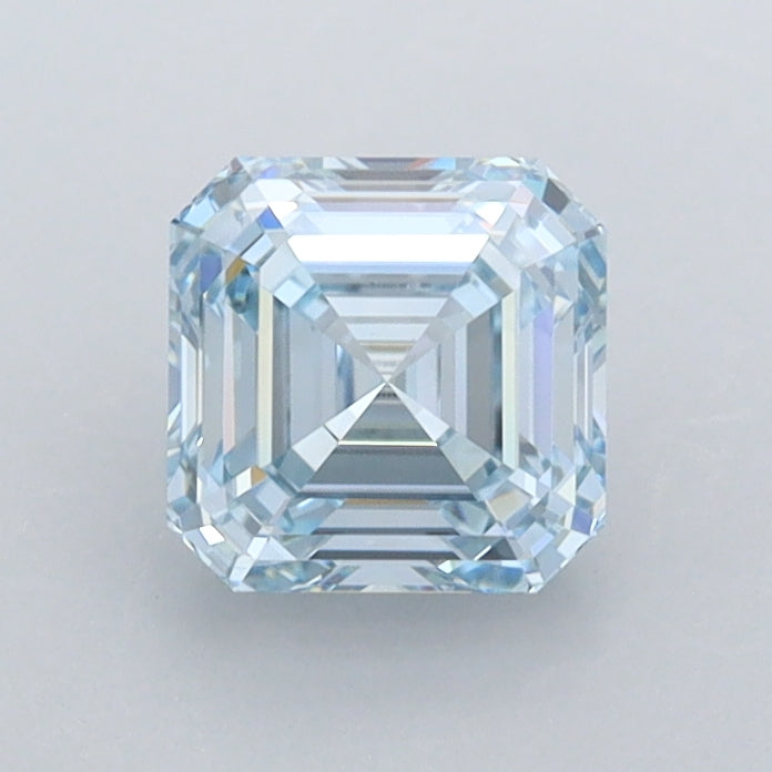 1.00 Carat Asscher Shaped, Ideal Cut, VVS2 Clarity, IGI Certified Lab Grown Diamond