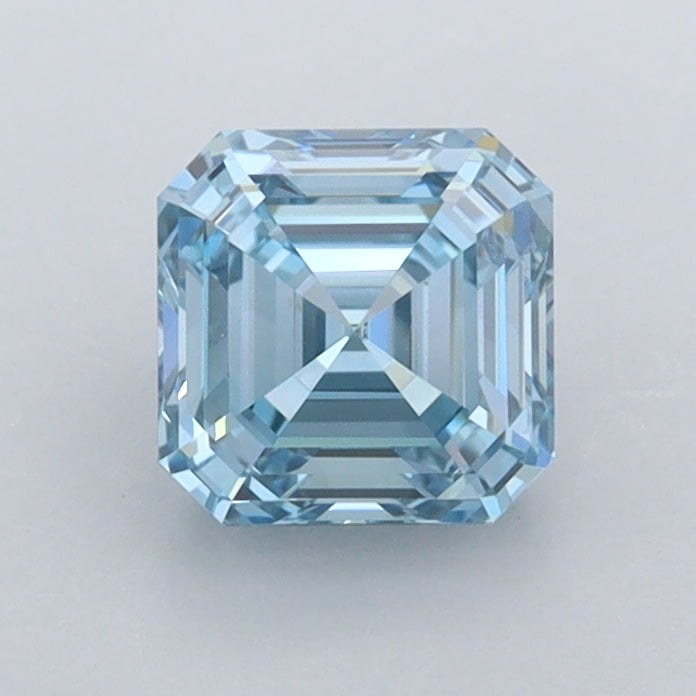 1.02 Carat Asscher Shaped, Ideal Cut, VVS1 Clarity, IGI Certified Lab Grown Diamond