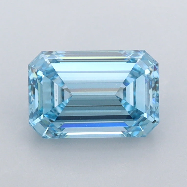 1.22 Carat Emerald Shaped, Ideal Cut, VVS2 Clarity, IGI Certified Lab Grown Diamond