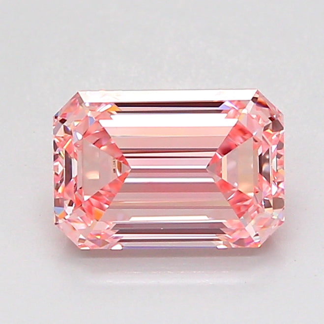 1.53 Carat Emerald Shaped, Ideal Cut, VVS2 Clarity, IGI Certified Lab Grown Diamond