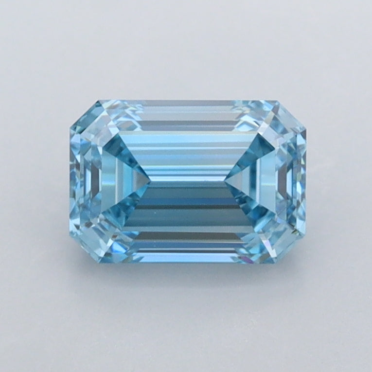 1.04 Carat Emerald Shaped, Ideal Cut, VVS2 Clarity, IGI Certified Lab Grown Diamond
