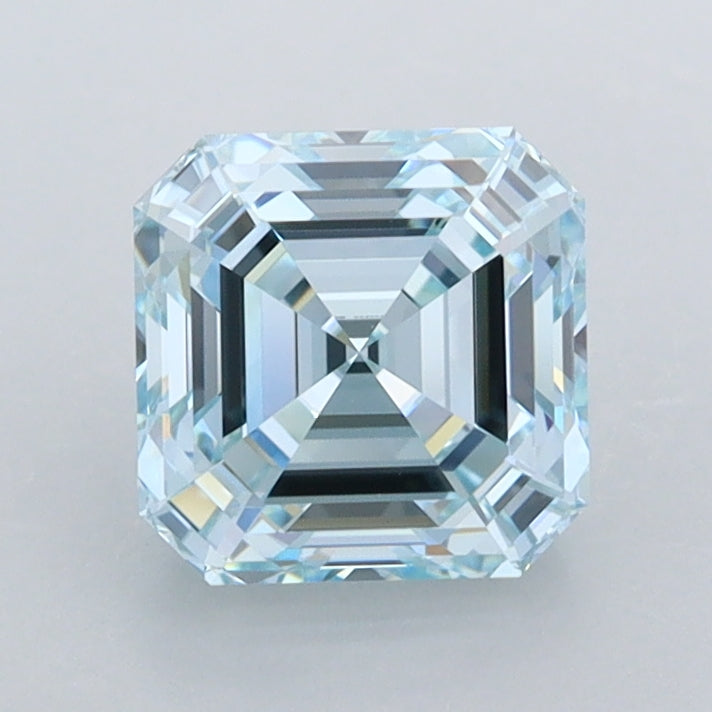 1.52 Carat Asscher Shaped, Excellent Cut, VVS1 Clarity, IGI Certified Lab Grown Diamond