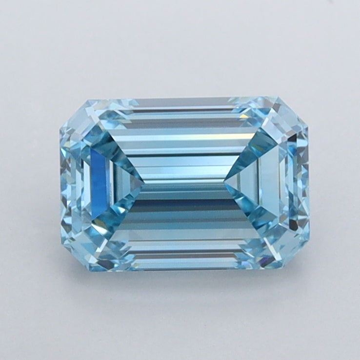 1.05 Carat Emerald Shaped, Ideal Cut, VVS2 Clarity, IGI Certified Lab Grown Diamond
