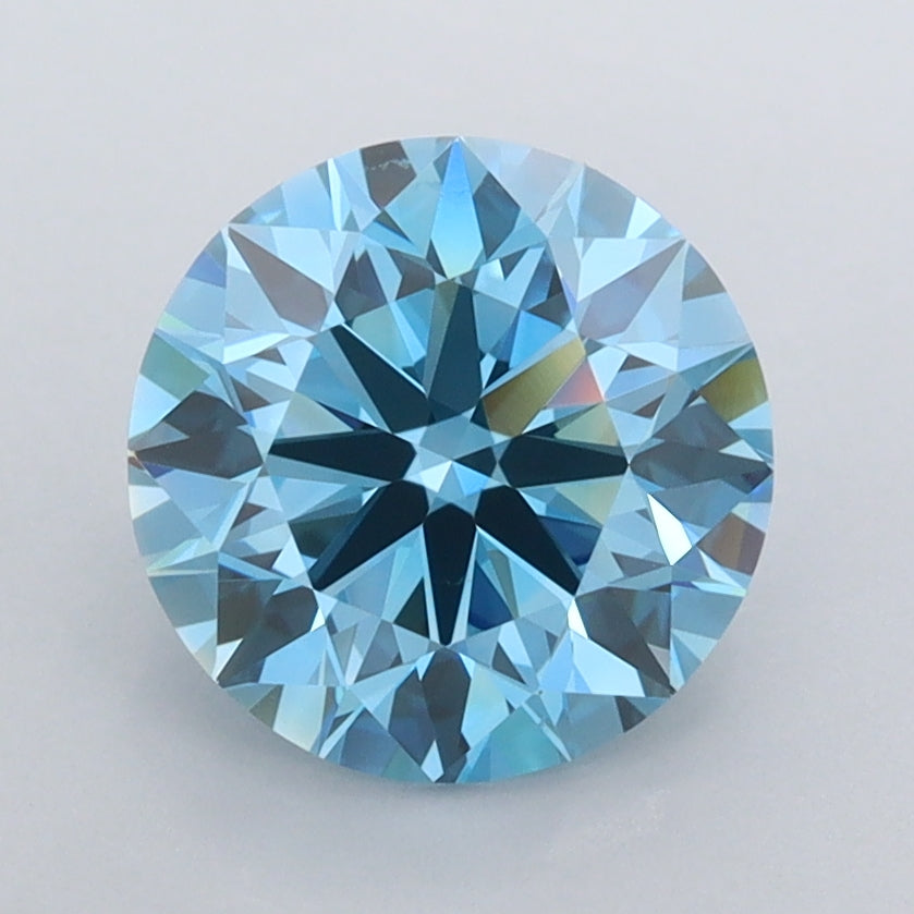 1.99 Carat Round Shaped, Ideal Cut, VVS1 Clarity, IGI Certified Lab Grown Diamond