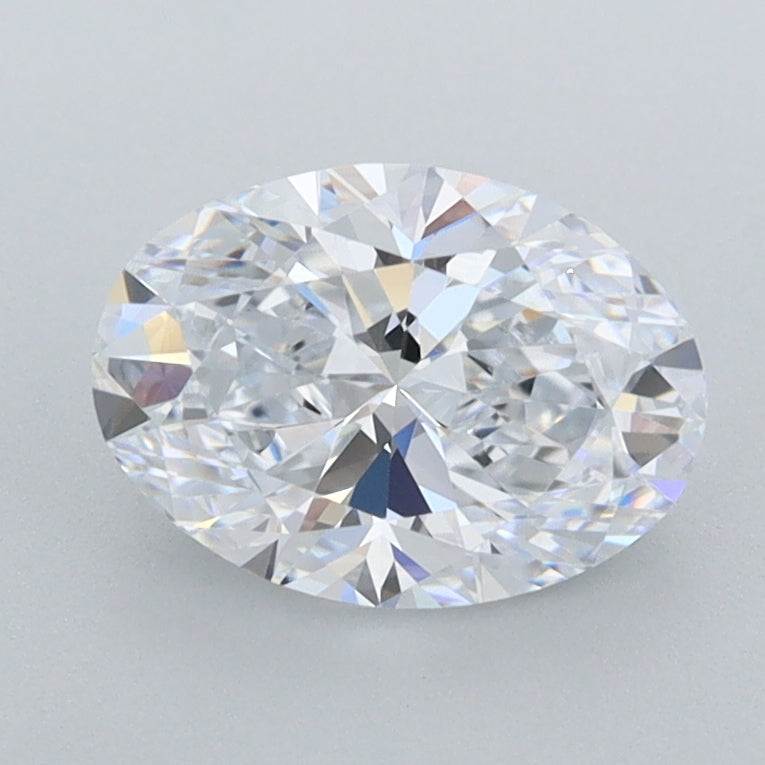 1.32 Carat Oval Shaped, Ideal Cut, D Color, VVS1 Clarity, IGI Certified Lab Grown Diamond