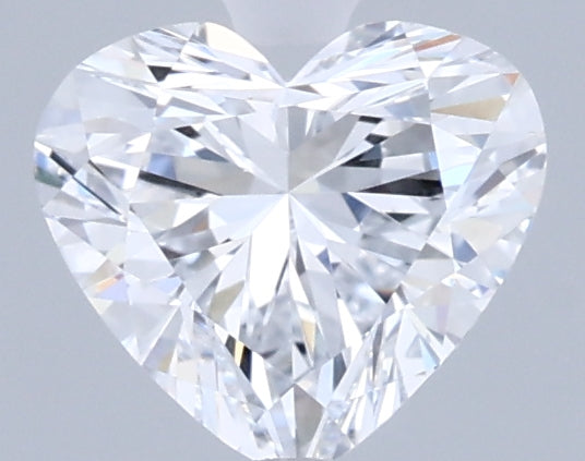 1.02 Carat Heart Shaped, Ideal Cut, D Color, VVS1 Clarity, IGI Certified Lab Grown Diamond