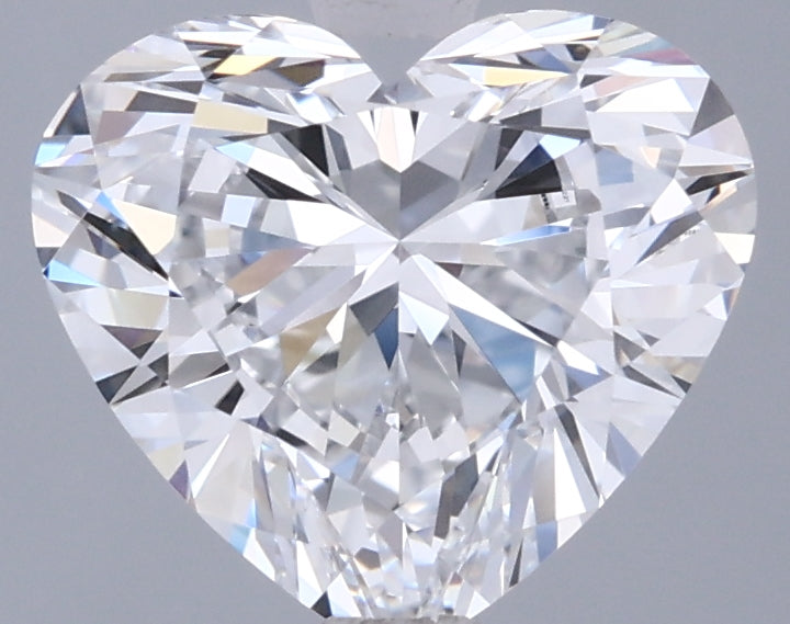2.01 Carat Heart Shaped, Excellent Cut, D Color, VVS1 Clarity, IGI Certified Lab Grown Diamond