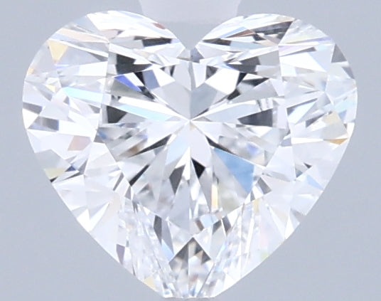 1.01 Carat Heart Shaped, Ideal Cut, D Color, VVS1 Clarity, IGI Certified Lab Grown Diamond