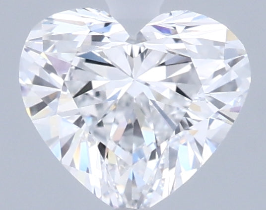 1.03 Carat Heart Shaped, Ideal Cut, D Color, VVS1 Clarity, IGI Certified Lab Grown Diamond