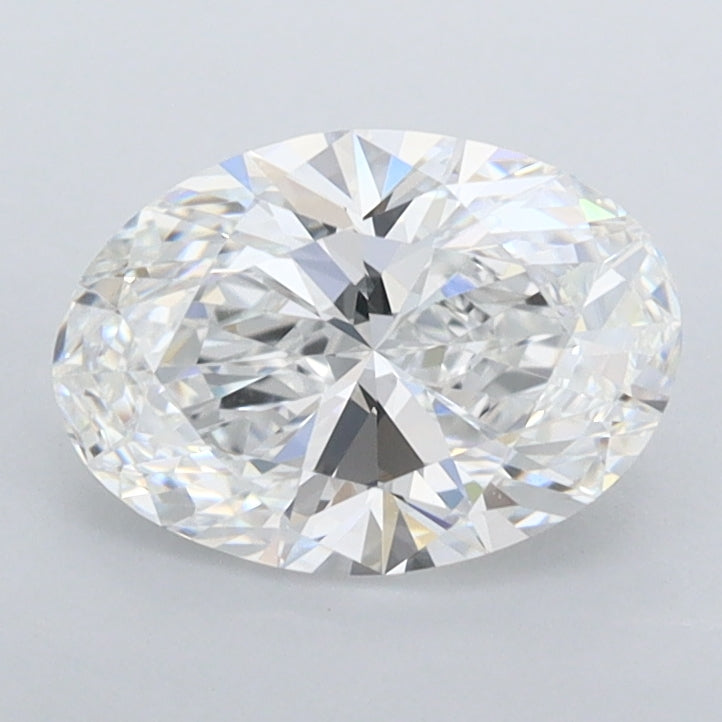 1.20 Carat Oval Shaped, Ideal Cut, E Color, FL Clarity, IGI Certified Lab Grown Diamond