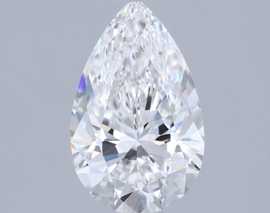 1.06 Carat Pear Shaped, Excellent Cut, D Color, VVS1 Clarity, IGI Certified Lab Grown Diamond