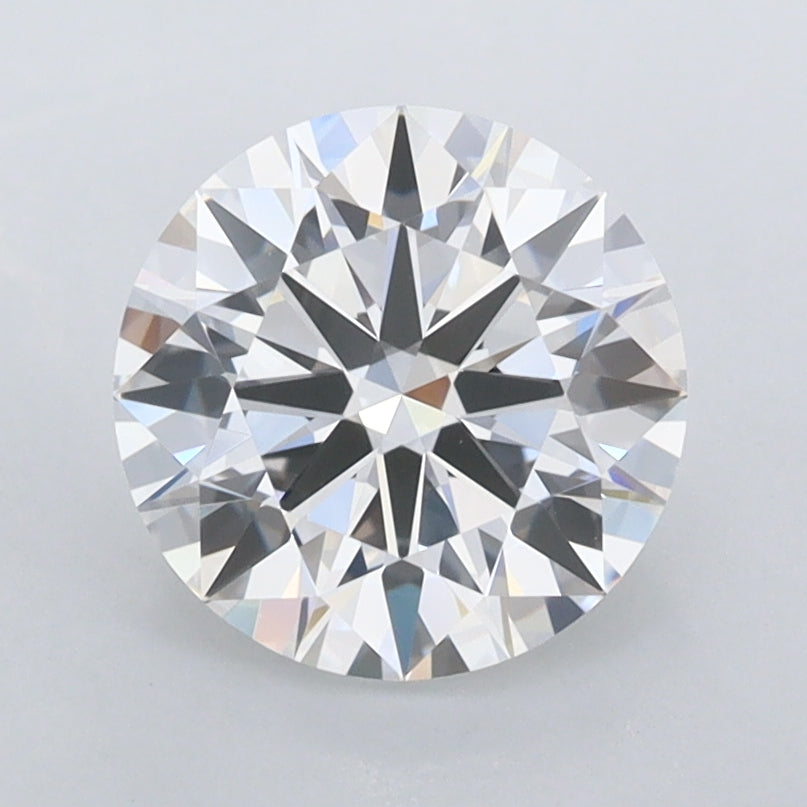 1.84 Carat Round Shaped, Ideal Cut, D Color, FL Clarity, IGI Certified Lab Grown Diamond