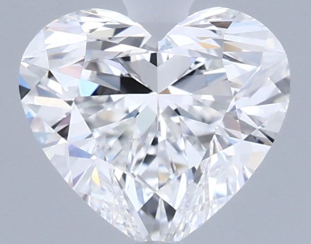 1.03 Carat Heart Shaped, Ideal Cut, D Color, VVS1 Clarity, IGI Certified Lab Grown Diamond