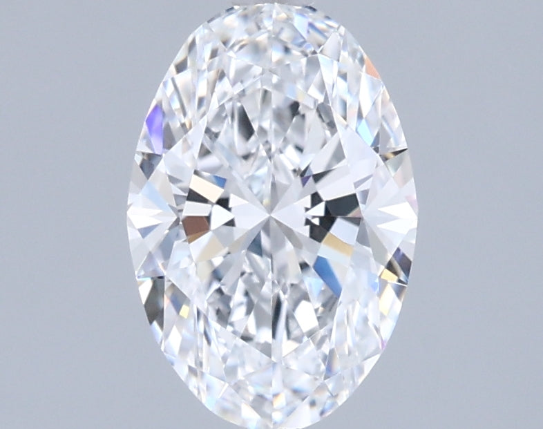 1.11 Carat Oval Shaped, Ideal Cut, D Color, VVS1 Clarity, IGI Certified Lab Grown Diamond