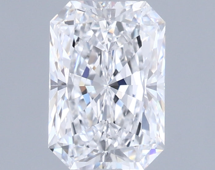 1.02 Carat Radiant Shaped, Ideal Cut, D Color, VVS1 Clarity, IGI Certified Lab Grown Diamond