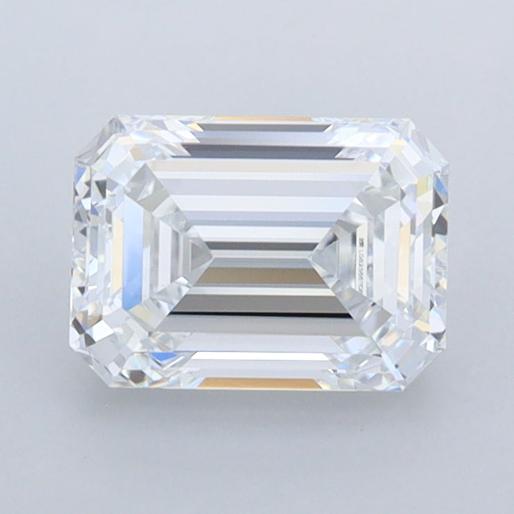 1.43 Carat Emerald Shaped, Ideal Cut, E Color, VVS1 Clarity, IGI Certified Lab Grown Diamond