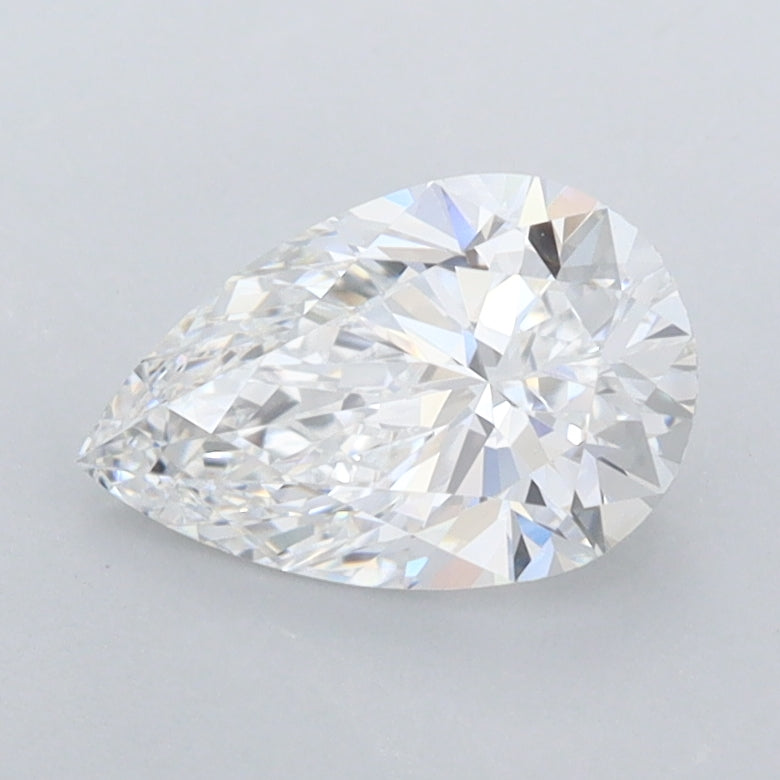 1.04 Carat Pear Shaped, Ideal Cut, E Color, VVS1 Clarity, IGI Certified Lab Grown Diamond