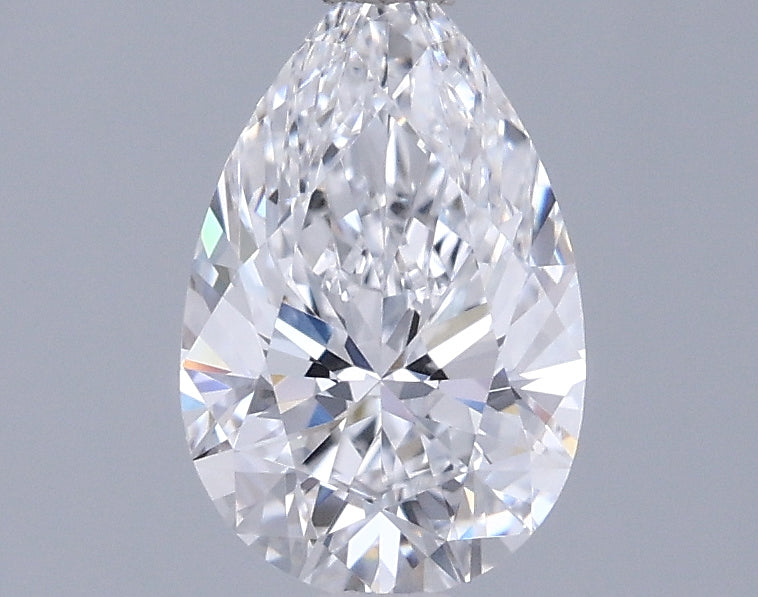 1.04 Carat Pear Shaped, Ideal Cut, D Color, VVS1 Clarity, IGI Certified Lab Grown Diamond