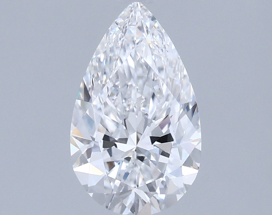 1.03 Carat Pear Shaped, Excellent Cut, D Color, VVS1 Clarity, IGI Certified Lab Grown Diamond