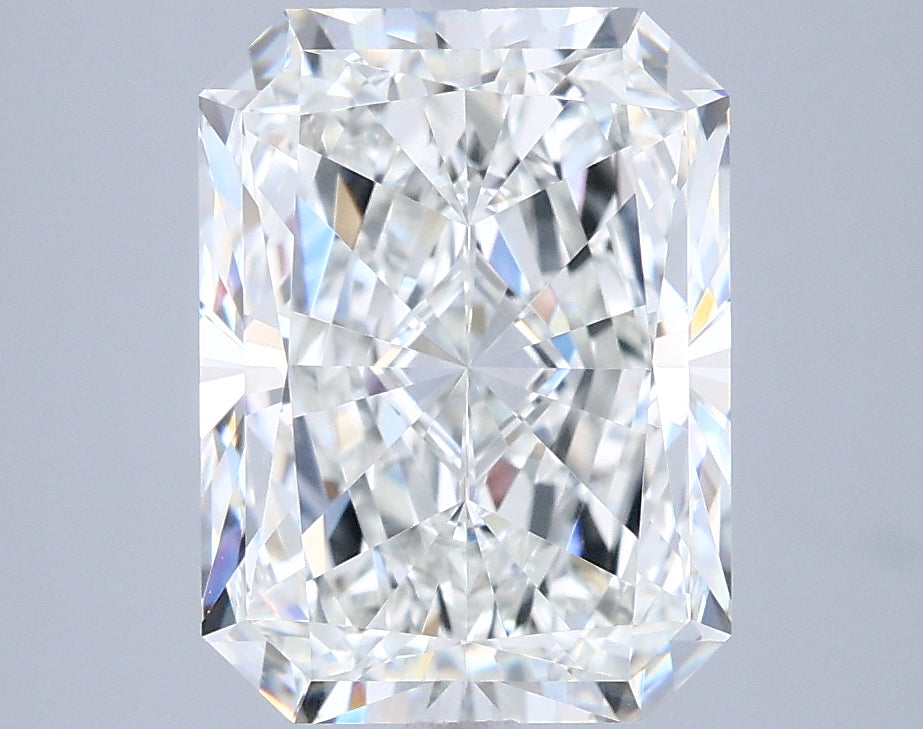 3.41 Carat Radiant Shaped, Ideal Cut, G Color, VVS1 Clarity, IGI Certified Lab Grown Diamond