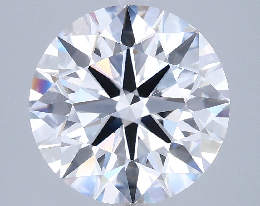3.01 Carat Round Shaped, Ideal Cut, D Color, VVS1 Clarity, IGI Certified Lab Grown Diamond