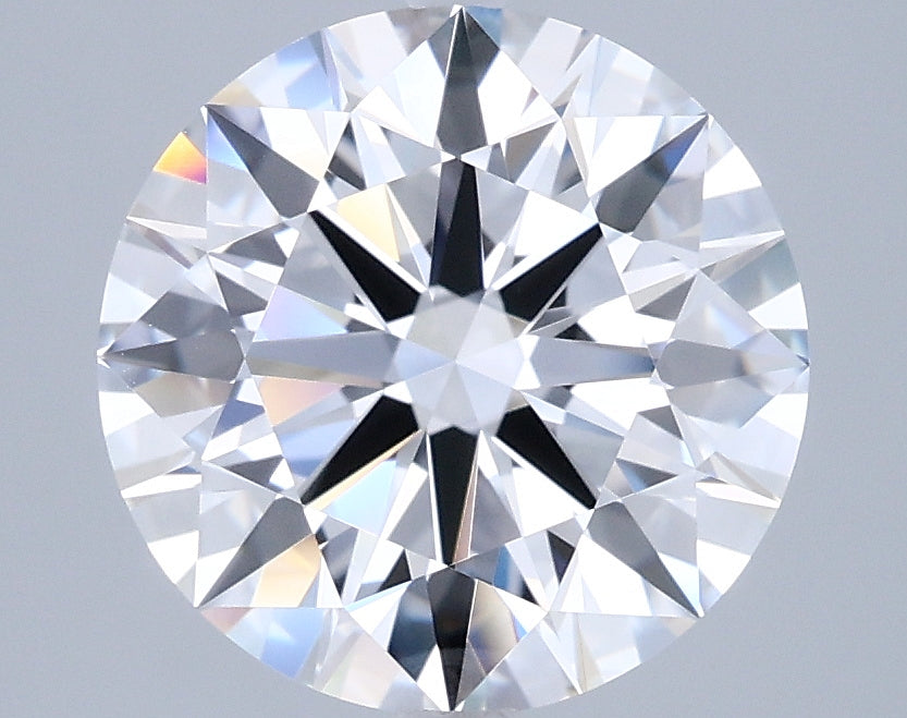 3.03 Carat Round Shaped, Ideal Cut, D Color, VVS1 Clarity, IGI Certified Lab Grown Diamond