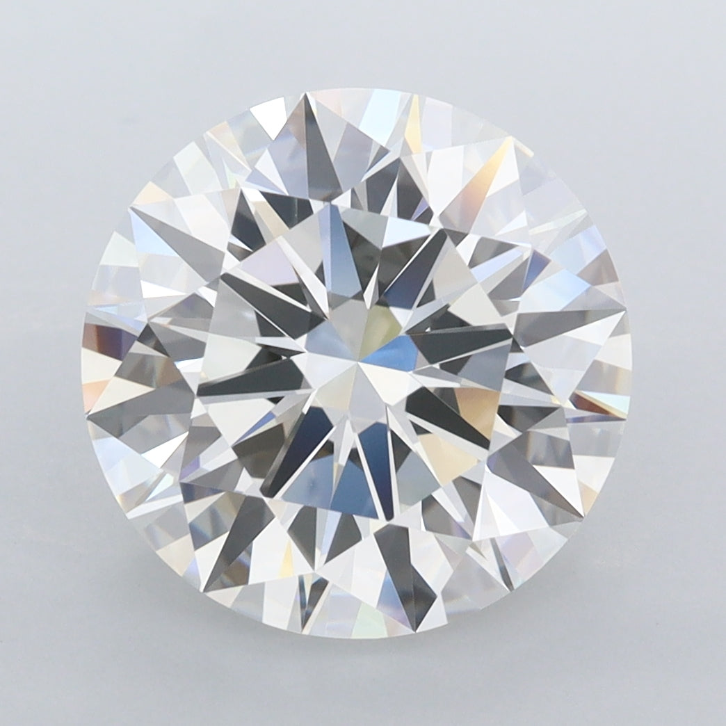 4.87 Carat Round Shaped, Ideal Cut, E Color, VVS1 Clarity, IGI Certified Lab Grown Diamond