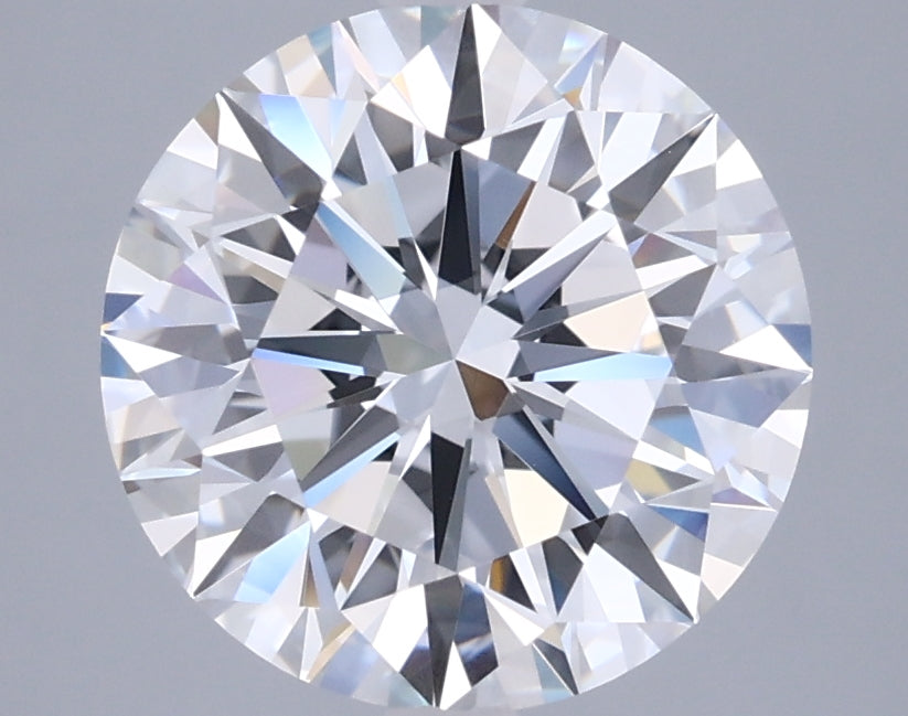 3.51 Carat Round Shaped, Ideal Cut, D Color, VVS1 Clarity, IGI Certified Lab Grown Diamond