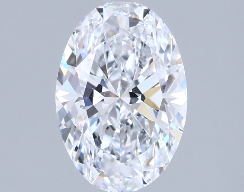 1.34 Carat Oval Shaped, Ideal Cut, D Color, VVS1 Clarity, IGI Certified Lab Grown Diamond