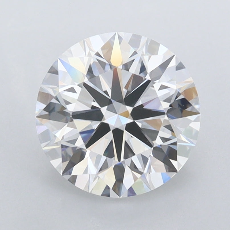 1.98 Carat Round Shaped, Ideal Cut, D Color, FL Clarity, IGI Certified Lab Grown Diamond
