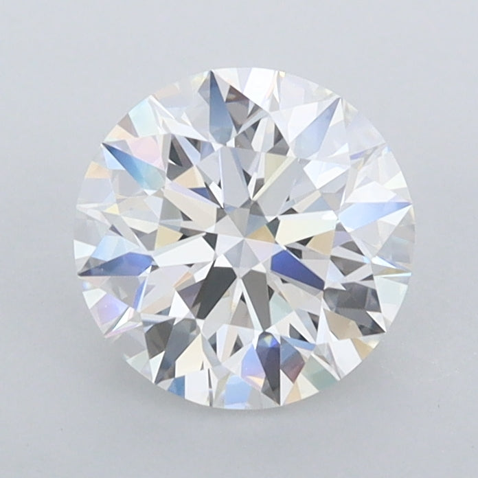 1.26 Carat Round Shaped, Ideal Cut, D Color, FL Clarity, IGI Certified Lab Grown Diamond