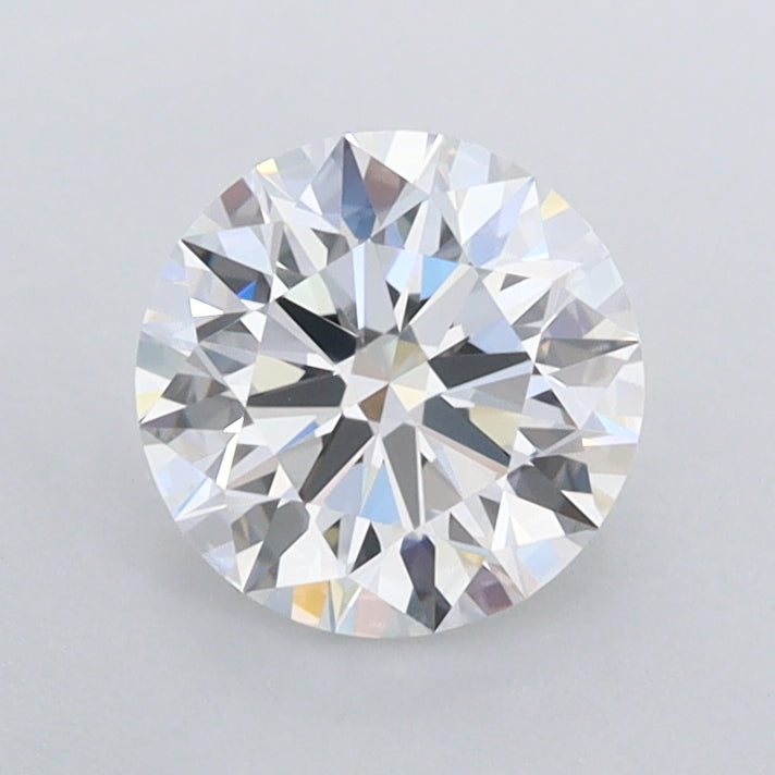 0.96 Carat Round Shaped, Ideal Cut, D Color, FL Clarity, IGI Certified Lab Grown Diamond