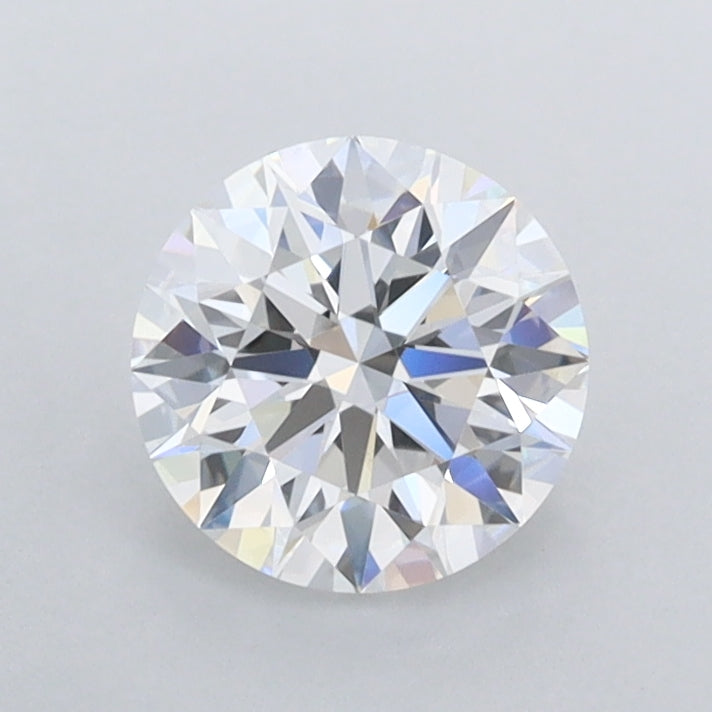 0.91 Carat Round Shaped, Ideal Cut, D Color, FL Clarity, IGI Certified Lab Grown Diamond