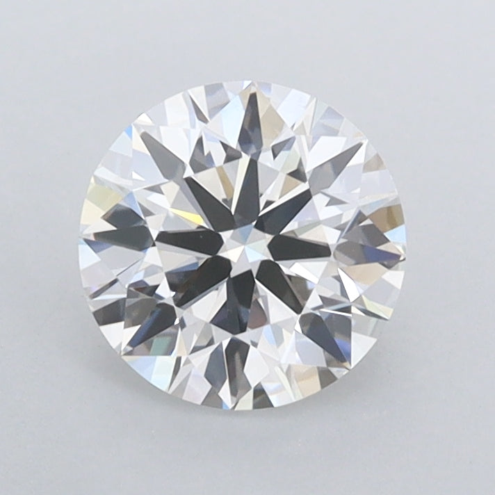 0.95 Carat Round Shaped, Ideal Cut, D Color, FL Clarity, IGI Certified Lab Grown Diamond