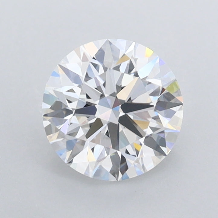0.99 Carat Round Shaped, Ideal Cut, D Color, FL Clarity, IGI Certified Lab Grown Diamond