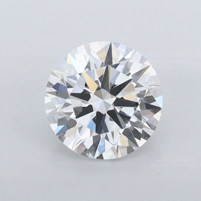 0.68 Carat Round Shaped, Ideal Cut, D Color, VVS1 Clarity, IGI Certified Lab Grown Diamond