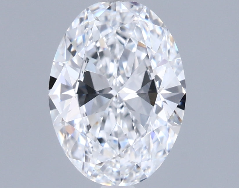 0.98 Carat Oval Shaped, Excellent Cut, D Color, VVS1 Clarity, IGI Certified Lab Grown Diamond