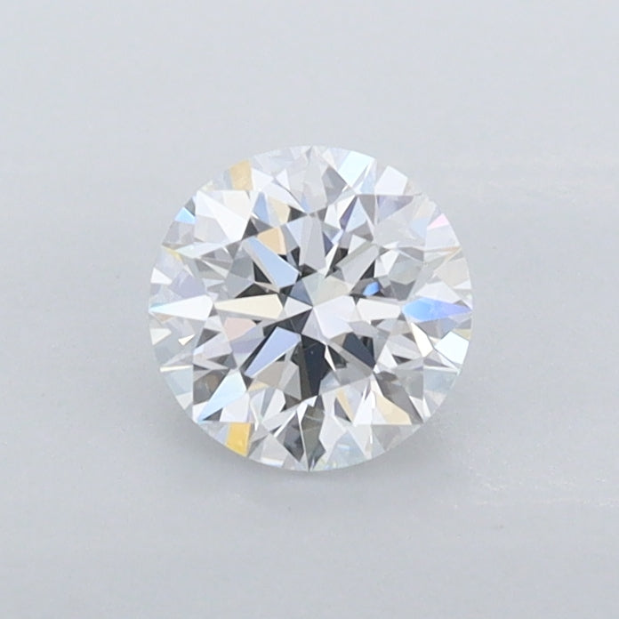 0.51 Carat Round Shaped, Ideal Cut, D Color, VVS2 Clarity, IGI Certified Lab Grown Diamond