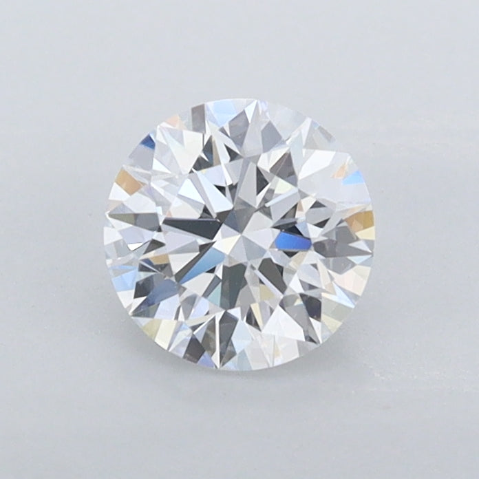 0.63 Carat Round Shaped, Ideal Cut, D Color, VVS1 Clarity, IGI Certified Lab Grown Diamond