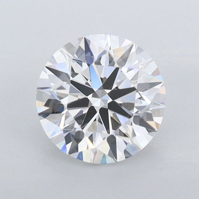 0.95 Carat Round Shaped, Ideal Cut, D Color, VVS1 Clarity, IGI Certified Lab Grown Diamond