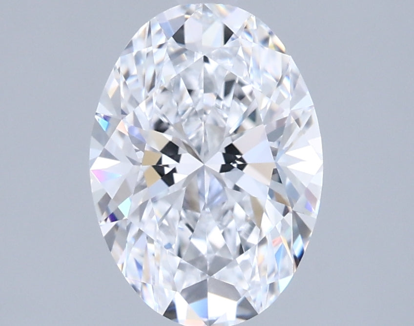 1.57 Carat Oval Shaped, Ideal Cut, D Color, VVS1 Clarity, IGI Certified Lab Grown Diamond