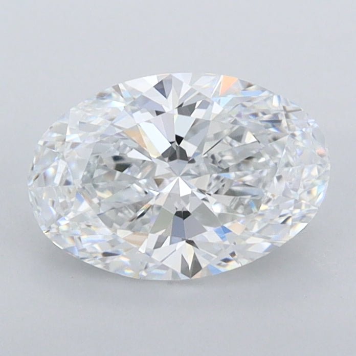 1.03 Carat Oval Shaped, Ideal Cut, D Color, VVS1 Clarity, IGI Certified Lab Grown Diamond