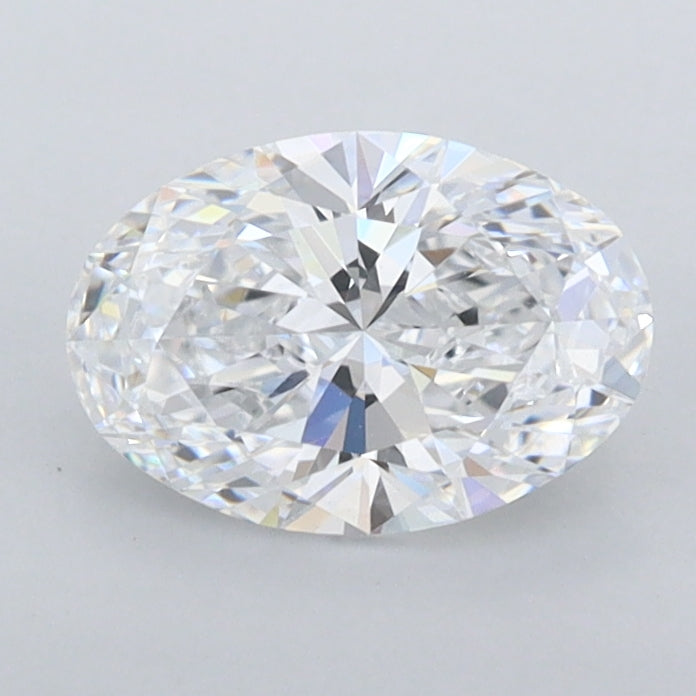 1.01 Carat Oval Shaped, Ideal Cut, D Color, VVS1 Clarity, IGI Certified Lab Grown Diamond