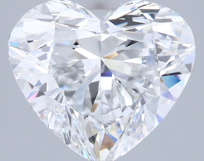 2.05 Carat Heart Shaped, Ideal Cut, D Color, VVS1 Clarity, IGI Certified Lab Grown Diamond